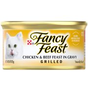 FANCY FEAST GRILLED CHICKEN & BEEF ADULT CAT FOOD 85GM