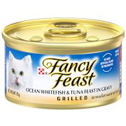 FANCY FEAST GRILLED OCEAN WHITEFISH TUNA ADULT CAT FOOD 85GM