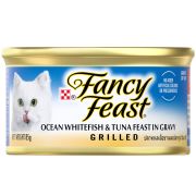 FANCY FEAST GRILLED OCEAN WHITEFISH TUNA ADULT CAT FOOD 85GM