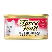 FANCY FEAST CLASSIC BEEF & CHICKEN ADULT CAT FOOD 85GM