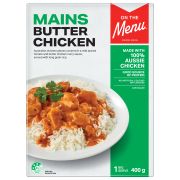 BUTTER CHICKEN WITH RICE 400GM