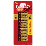 GOLD ALKALINE AA BATTERIES 16PK