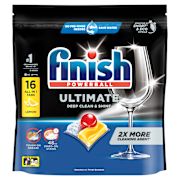 ULTIMATE LEMON SPARKLE AUTO DISHWASH TABLETS 16S