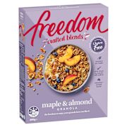 CRAFTED BLENDS MAPLE & ALMOND GRANOLA CEREAL 400GM