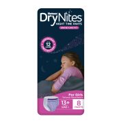 DRY NITES PANTS GIRL 13+ YEAR EXTRA LARGE 8S