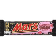 RASPBERRY SMASH CHOCOLATE BAR 47GM