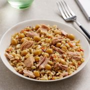PROTEIN PLUS TUNA WITH BROWN & RED RICE LIME LEMONGRASS & CHICKPEAS 170GM