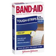 EXTRA LARGE TOUGH STRIPS BANDAID 10S