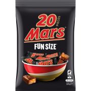 MARS BAR FUNSIZE PACK 320GM