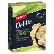 DELITES SOUR CREAM AND CHIVES 100GM