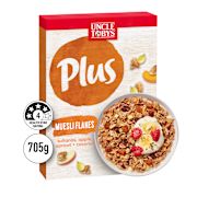 PLUS MUSELI FLAKES BREAKFAST CEREAL 705GM