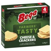 TASTY CHEESE & CRACKERS 4X28GM