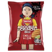 RED LIGHT GREEN LIGHT CHILLI & LIME DOUBLE CRUNCH POTATO CHIPS 80GM