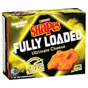 SHAPES SNACKS FULLY LOADED ULTIMATE CHEESE 130GM