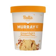 MURRAY STREET CARAMEL SWIRL & BISCUIT CRUNCH ICE CREAM TUB 1L