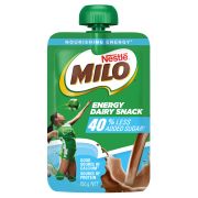 MILO ENERGY 40% LESS SUGAR DAIRY SNACK 150GM