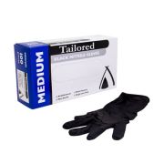 BLACK MEDIUM NITRILE GLOVES 1000S