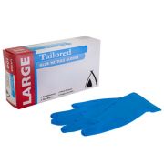 BLUE LARGE NITRILE GLOVES 1000S