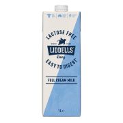 LACTOSE FREE FULL CREAM MILK UHT 1L