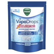 XTRA STRONG MENTHOL VAPODROPS 16S