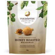 HONEY ROASTED MACADAMIAS 110GM