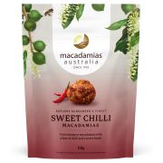 SWEET CHILLI MACADAMIAS 110GM