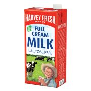 LACTOSE FREE FULL CREAM MILK 1L