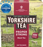 YORKSHIRE STRONG TEA BAGS 100S