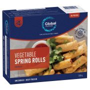 VEGETABLE SPRING ROLLS 500GM