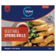 VEGETABLE SPRING ROLLS 500GM