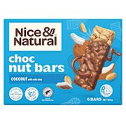 COCONUT WITH MILK CHOCOLATE NUT BARS 180GM