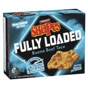 SHAPES SNACKS FULLY LOADED TACO 130GM