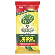 LEMON DISINFECTANT WIPES 220S