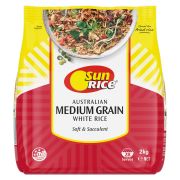 MEDIUM GRAIN WHITE RICE 2KG