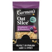 CRANBERRY & BLUEBERRY HEALTH SNACK OAT SLICE 70GM