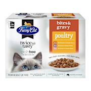 POULTRY  BITES & GRAVY POUCH 12X80GM