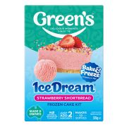 ICE DREAM STRAWBERRY SHORTBREAD CAKE MIX 335GM