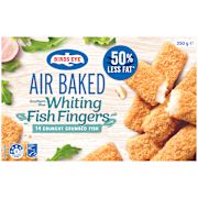 AIR BAKED WHITING FISH FINGER 350GM