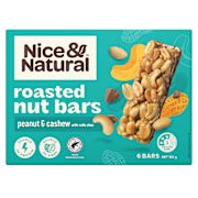 PEANUT & CASHEW ROASTED NUT BAR 192GM