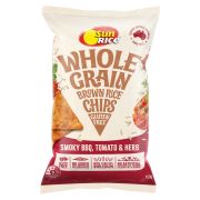 BARBEQUE BROWN RICE CHIPS 150GM