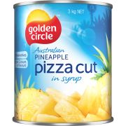 AUSTRALIAN PINEAPPLE PIZZA CUT IN SYRUP 3KG