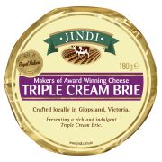 TRIPLE CREAM BRIE CHEESE 180GM