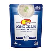 9 SECOND WHITE LONG GRAIN RICE 250GM