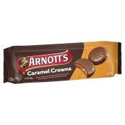 BISCUITS CHOCOLATE CARAMEL CROWNS 200GM