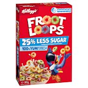 FROOT LOOPS 25% LESS SUGAR 265GM