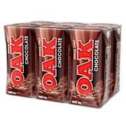 OAK UHT FLAVOURED MILK CHOCOLATE 6X200ML