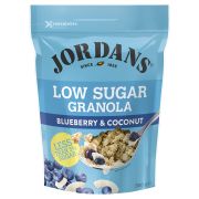 LOW SUGAR GRANOLA BLUEBERRY & COCONUT 500GM