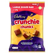 CRUNCHIE CHUNKS BITES 260GM