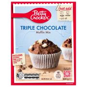 TRIPLE CHOCOLATE MUFFIN MIX 500GM