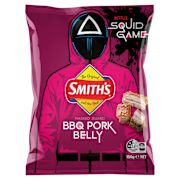 BBQ PORK BELLY CRINKLE CUT CHIPS 150GM